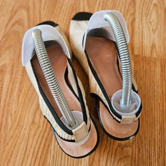 Miz Mooz Dory Leather Slingback Platform Wedge Open Toe Tan Sandal Shoes Size 9. - Picture 8 of 14